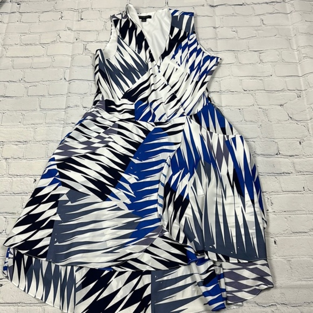 Banana republic faux wrap dress size 12